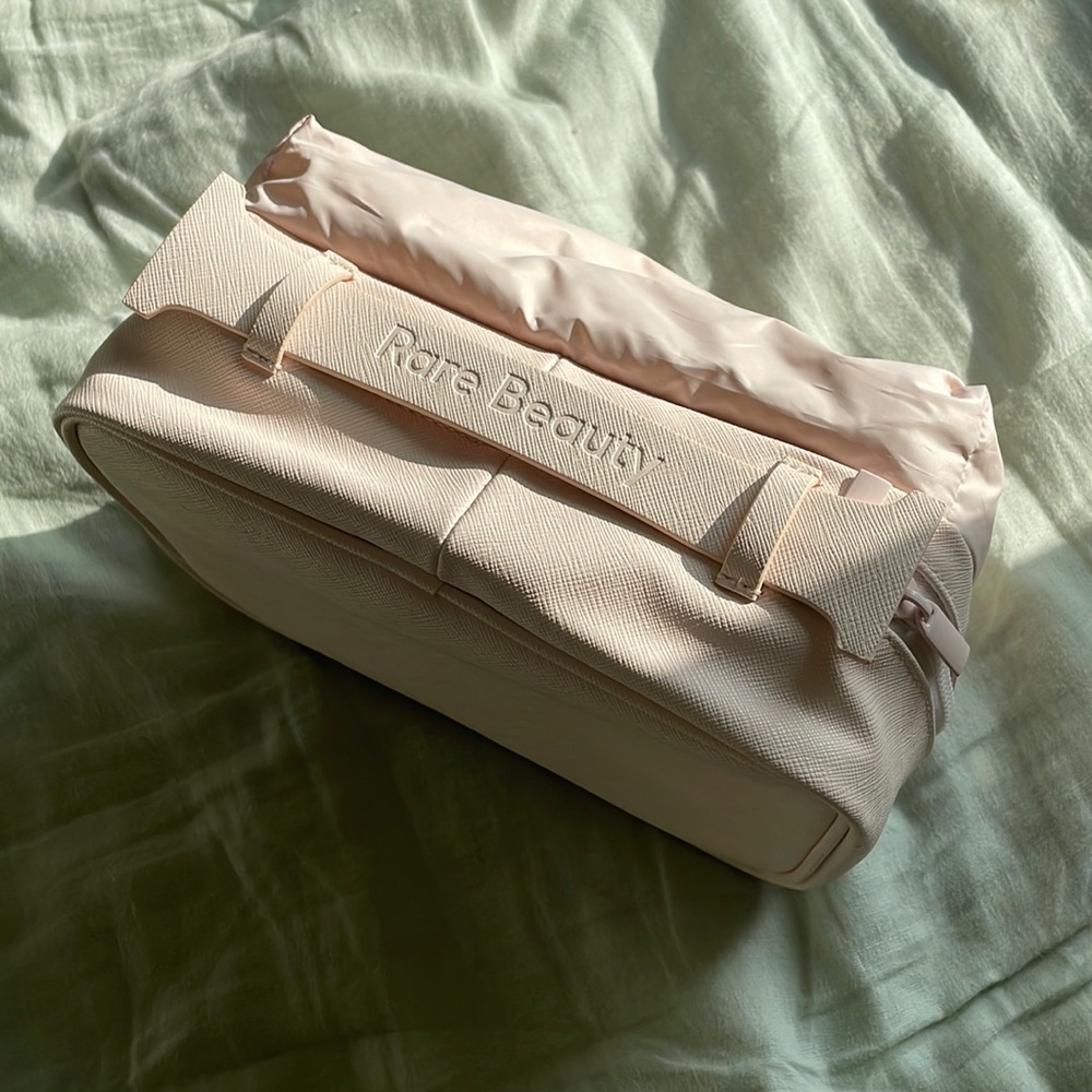 Rare beauty makeup bag